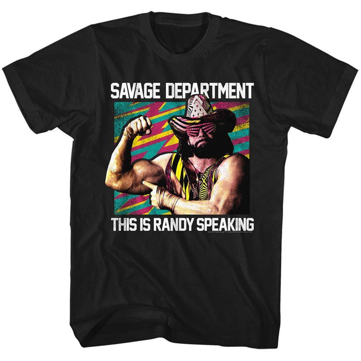 Macho Man Savage Dept T-Shirt - HYPER iCONiC