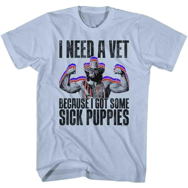 Macho Man Sick Puppies T-Shirt - HYPER iCONiC