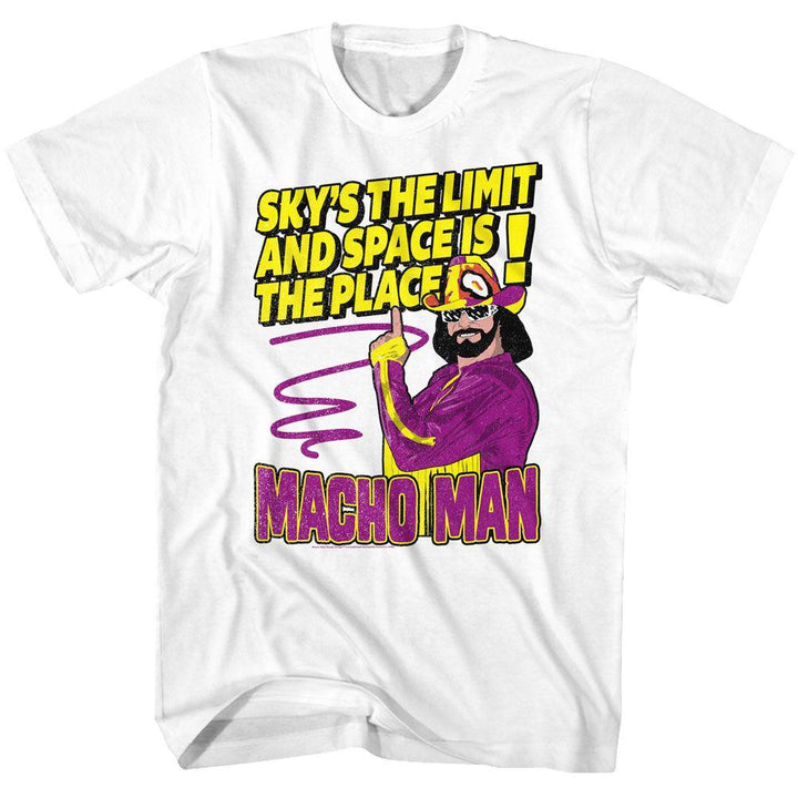 Macho Man Sky'S The Limit T-Shirt - HYPER iCONiC