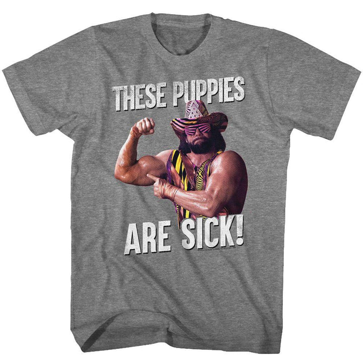 Macho Man These Puppies T-Shirt - HYPER iCONiC