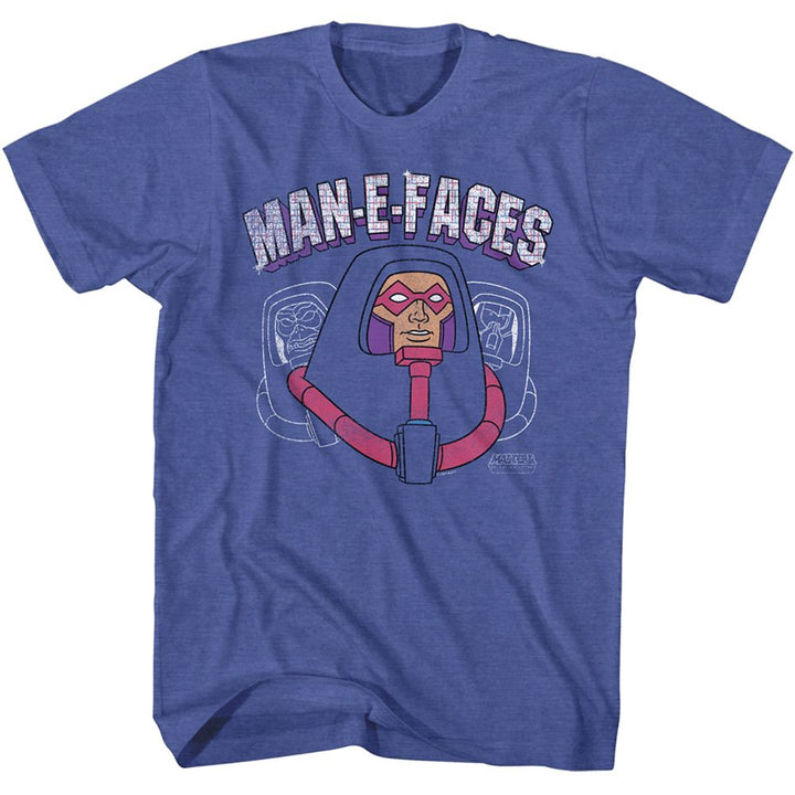 Masters Of The Universe - Man E Faces Head T-shirt - HYPER iCONiC.