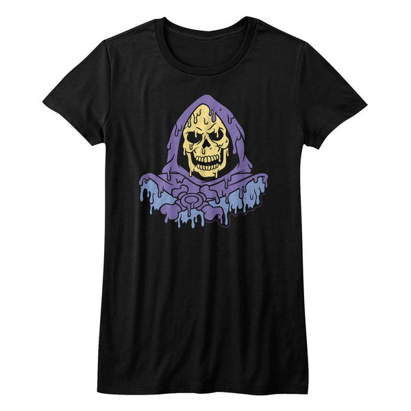 Masters Of The Universe Melty Skeletor Womens T-Shirt - HYPER iCONiC