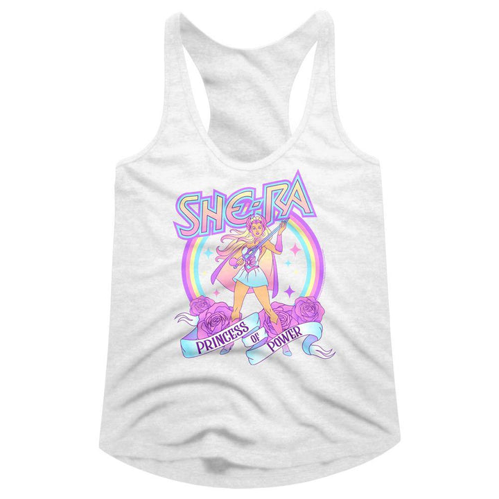 Masters Of The Universe Pastel Goodness Womens Racerback Tank - HYPER iCONiC