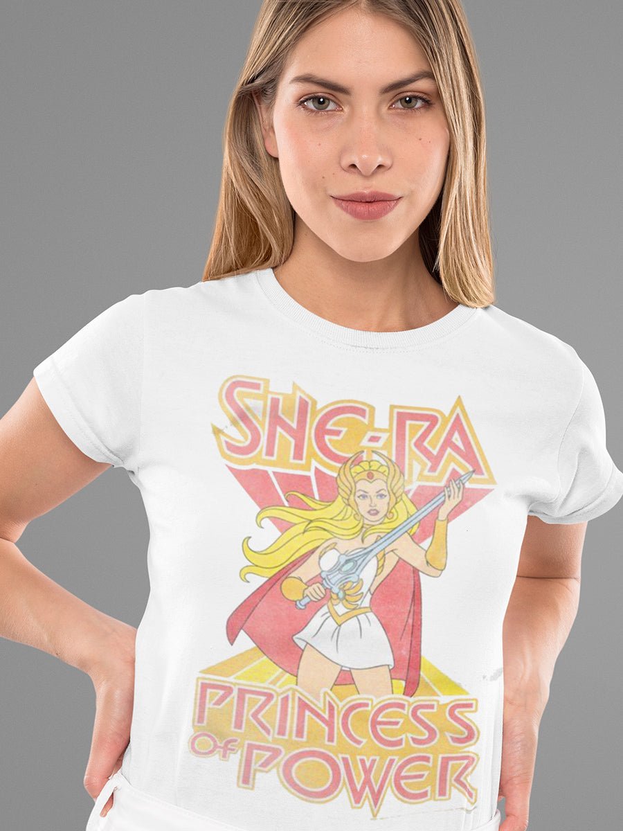 Masters Of The Universe She-Ra Womens T-Shirt - HYPER iCONiC.
