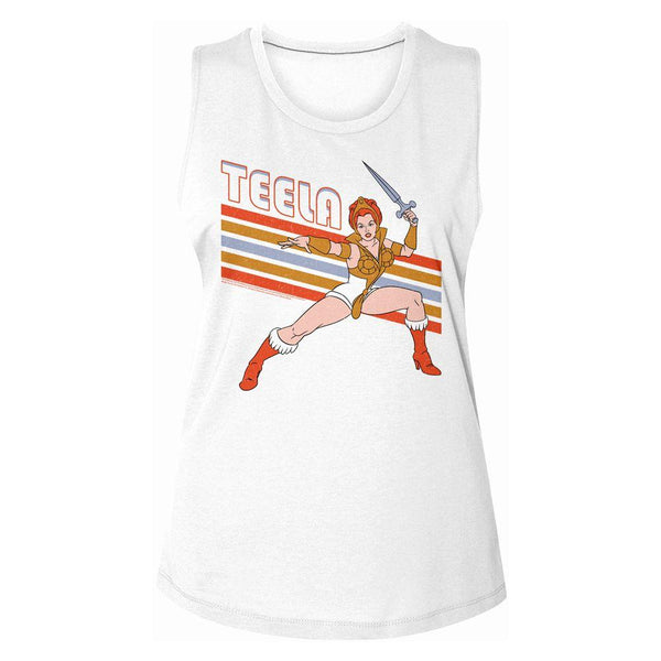 Masters Of The Universe Teela Womens Muscle Tank Top - HYPER iCONiC