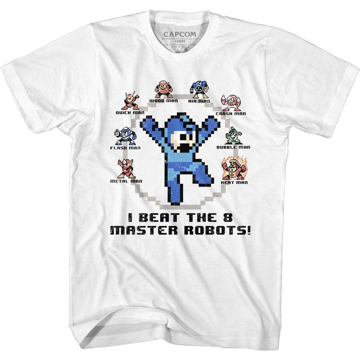 Mega Man 8 Master Robots T-Shirt - HYPER iCONiC