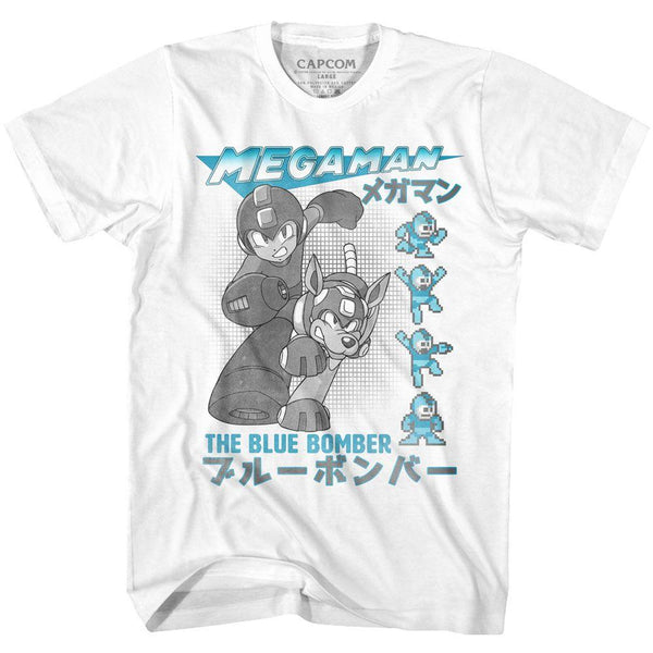 Mega Man Blue Bomber T-Shirt - HYPER iCONiC