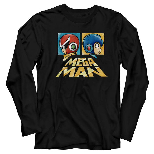 Mega Man Boxy Long Sleeve T-Shirt - HYPER iCONiC