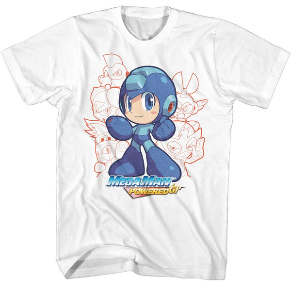 Mega Man Character Group T-Shirt - HYPER iCONiC.