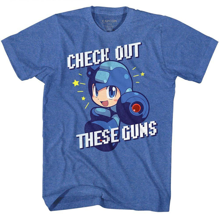 Mega Man Check It Out T-Shirt - HYPER iCONiC