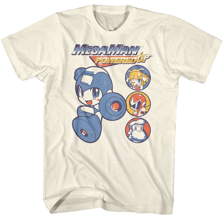 Mega Man - Crew Circles T-Shirt - HYPER iCONiC.