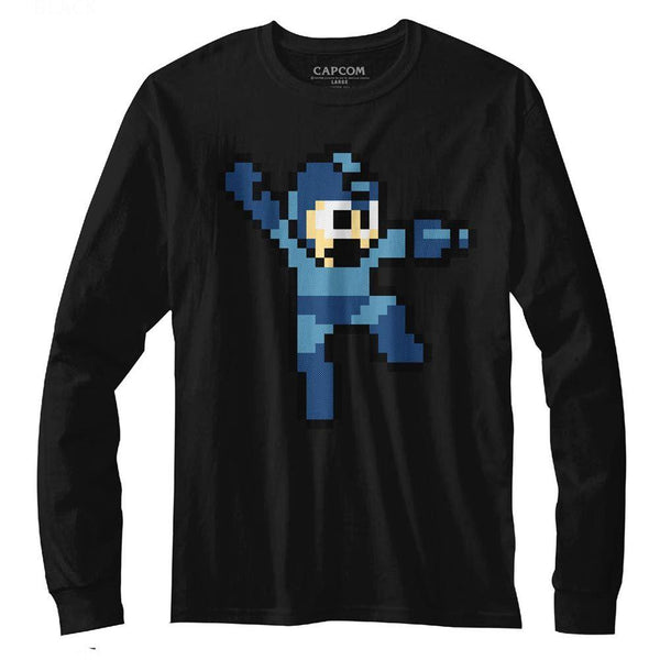 Mega Man Jumpman Long Sleeve T-Shirt - HYPER iCONiC