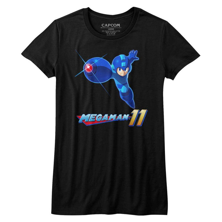 Mega Man Mega 11 Womens T-Shirt - HYPER iCONiC