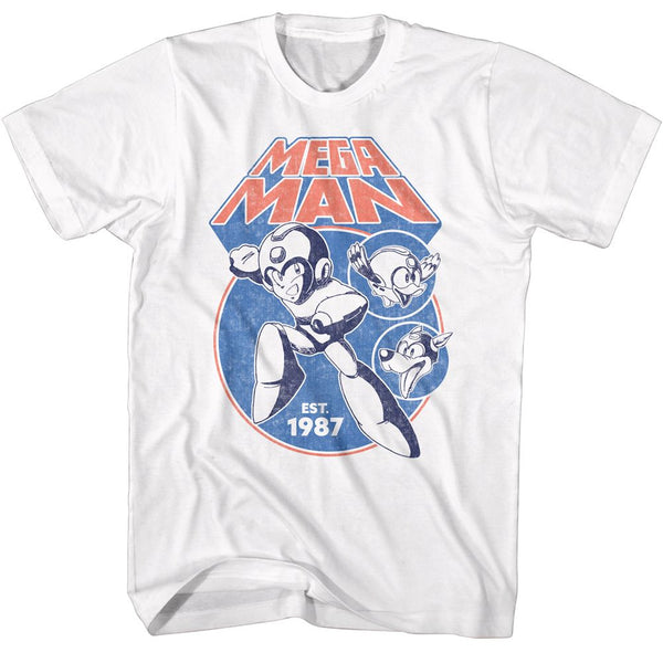 Mega Man - Mega Circles T-Shirt - HYPER iCONiC.
