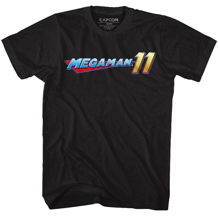 Mega Man Mega Logo T-Shirt - HYPER iCONiC