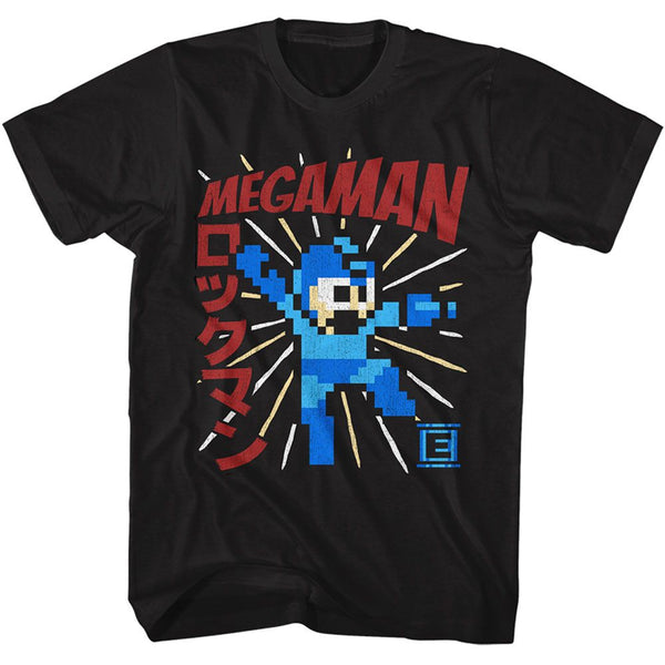 Mega Man - Mega Man Energy Booster T-shirt - HYPER iCONiC.