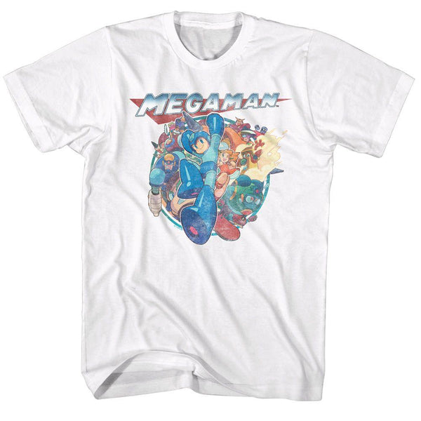 Mega Man Megafriends T-Shirt - HYPER iCONiC