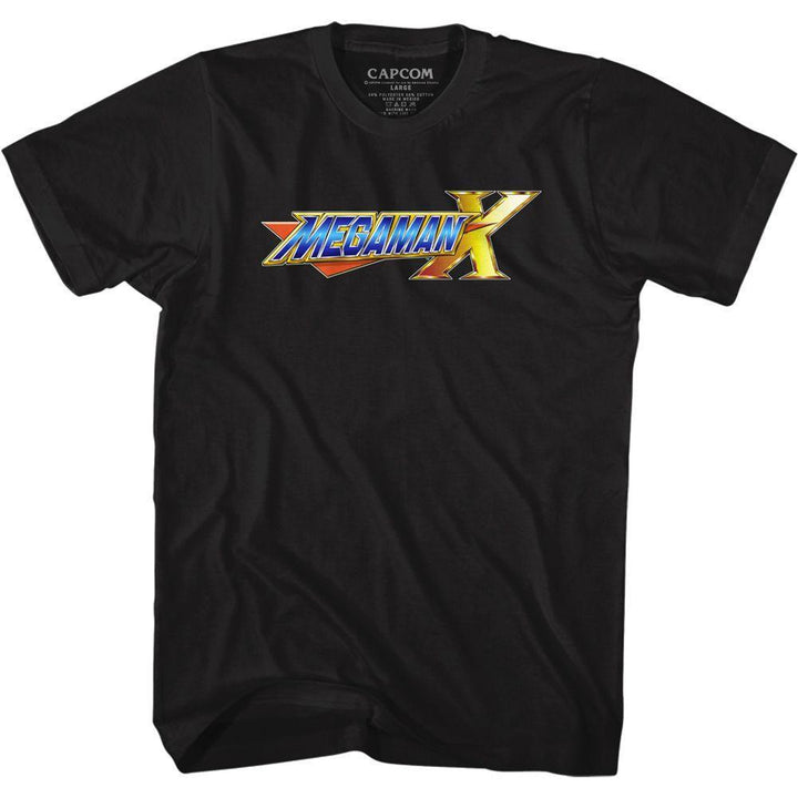 Mega Man Megaman X Logo Boyfriend Tee - HYPER iCONiC