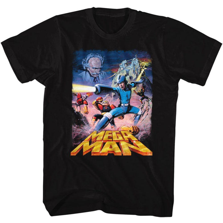 Mega Man Postery Megaman T-Shirt - HYPER iCONiC