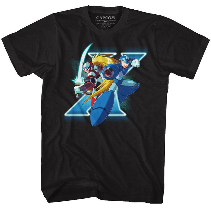 Mega Man X And Zero Boyfriend Tee - HYPER iCONiC