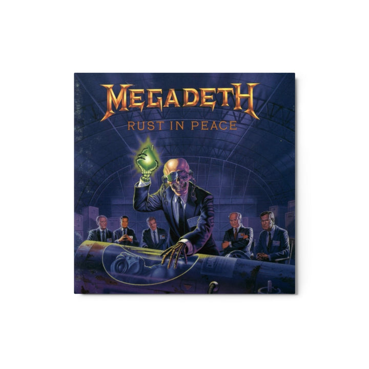 MegaDeath Rust in Peace HD Metal Wall Art - HYPER iCONiC.