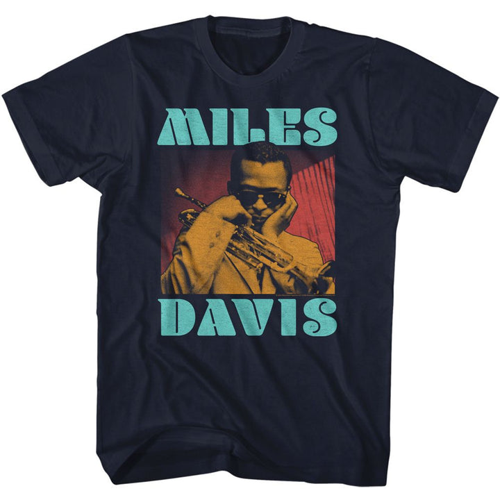 Miles Davis - Tri Color T-Shirt - HYPER iCONiC.