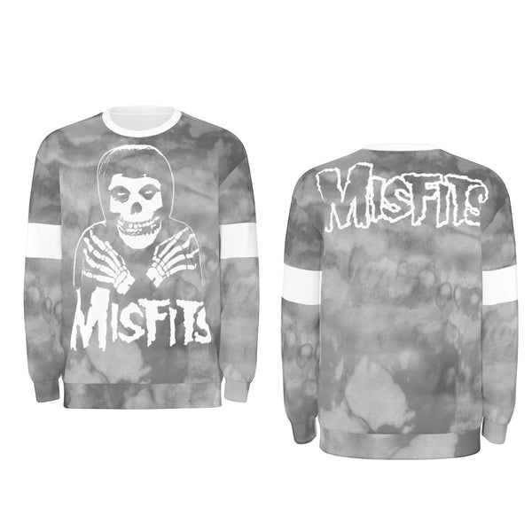 Misfits Crimson Ghost Drop Shoulder Sweatshirt - HYPER iCONiC.