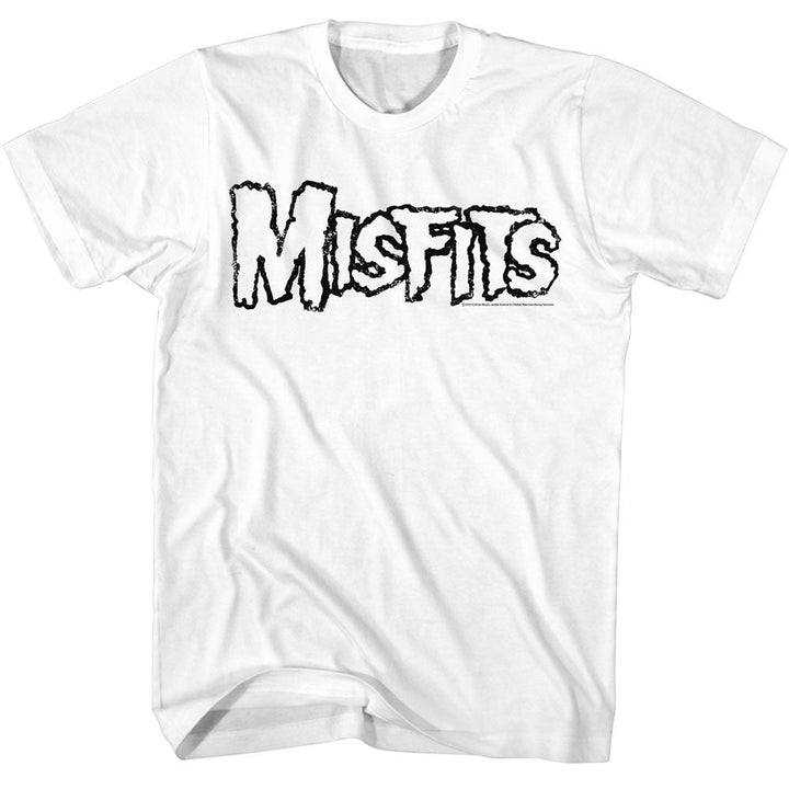 Misfits - Logo Outline Boyfriend Tee - HYPER iCONiC.