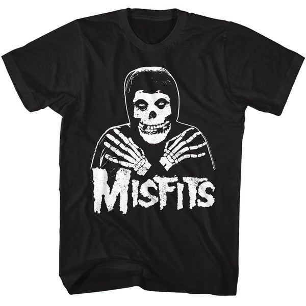 Misfits - Skull Crossed Arms Boyfriend Tee - HYPER iCONiC.