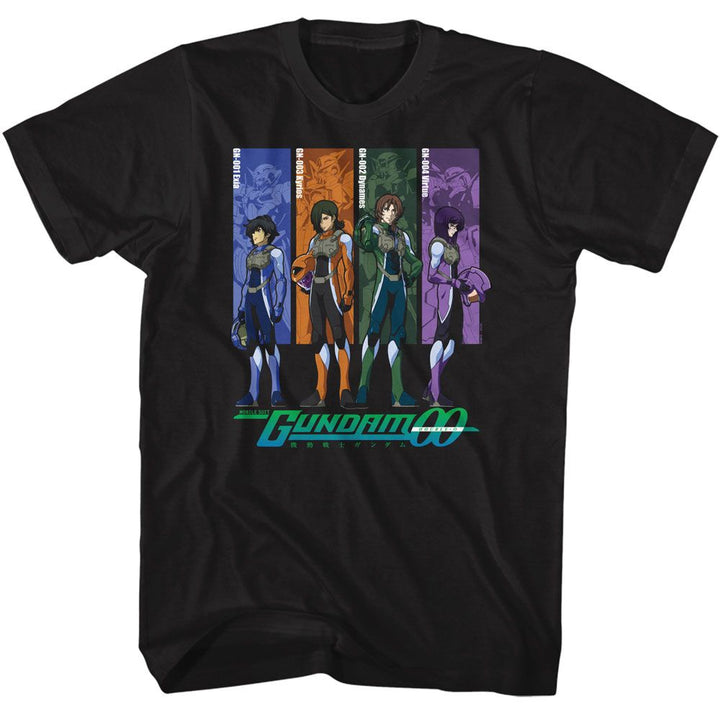 Mobile Suit Gundam - Gundam G00 S1 Rectangles T-Shirt - HYPER iCONiC.