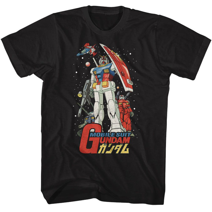 Mobile Suit Gundam - Gundam Mobile Suit Poster T-Shirt - HYPER iCONiC.