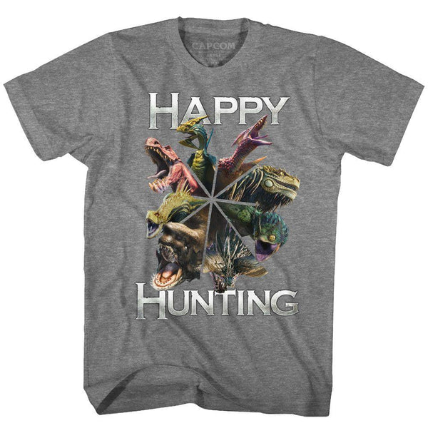 Monster Hunter Happy Hunting T-Shirt - HYPER iCONiC