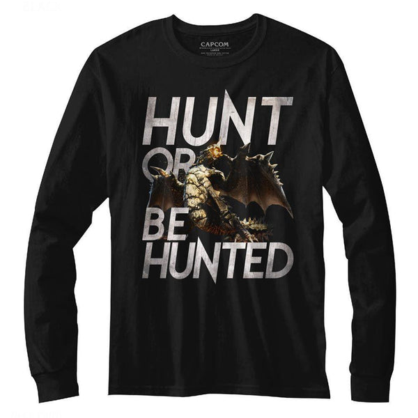 Monster Hunter Hunt Long Sleeve Boyfriend Tee - HYPER iCONiC