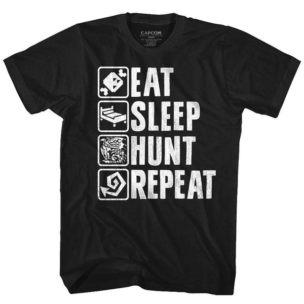 Monster Hunter Hunt Repeat T-Shirt - HYPER iCONiC