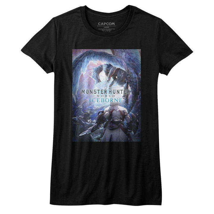 Monster Hunter Iceborn Keyart Womens T-Shirt - HYPER iCONiC