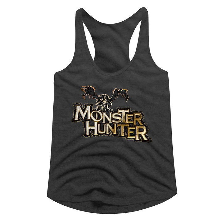 Monster Hunter Mh Logo Womens Racerback Tank - HYPER iCONiC