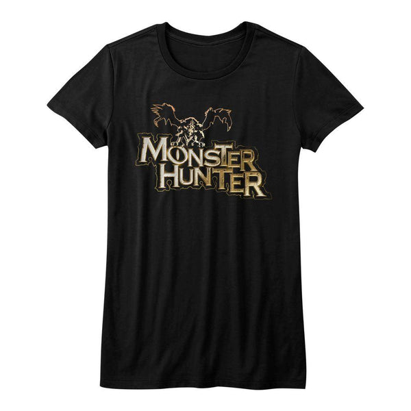 Monster Hunter Mh Logo Womens T-Shirt - HYPER iCONiC