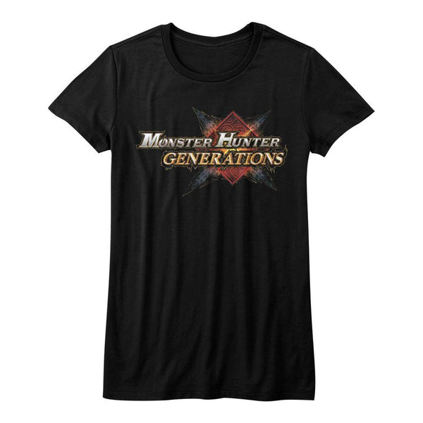 Monster Hunter Mhg Logo Womens T-Shirt - HYPER iCONiC