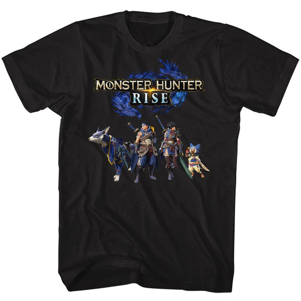 Monster Hunter - The Whole Crew T-shirt - HYPER iCONiC.