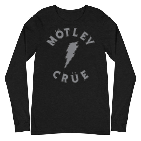 Motley Crue Core Logo Long Sleeve T-Shirt - HYPER iCONiC.