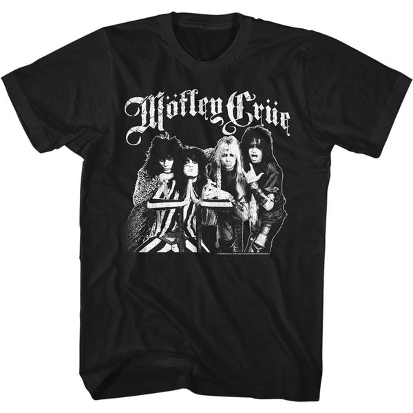 Motley Crue Crue Crew T-Shirt - HYPER iCONiC