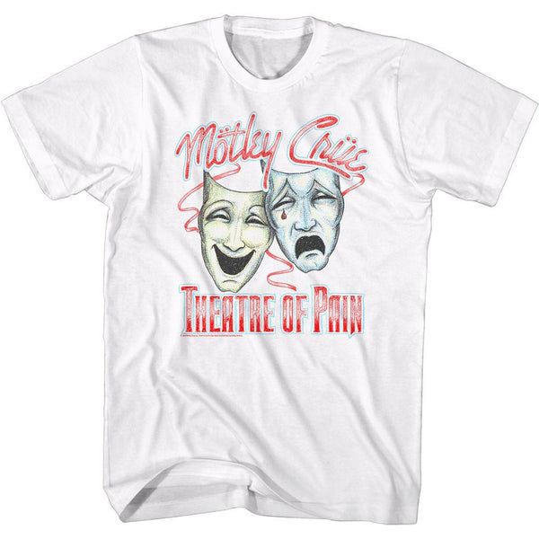 Motley Crue Dotty Masks T-Shirt - HYPER iCONiC