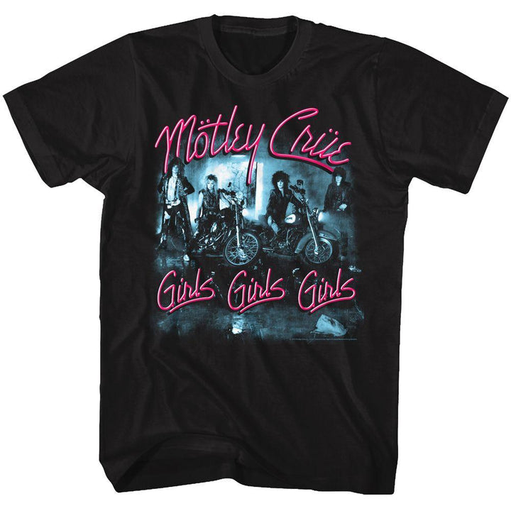 Motley Crue Girls Girls Girls Big and Tall T-Shirt - HYPER iCONiC.