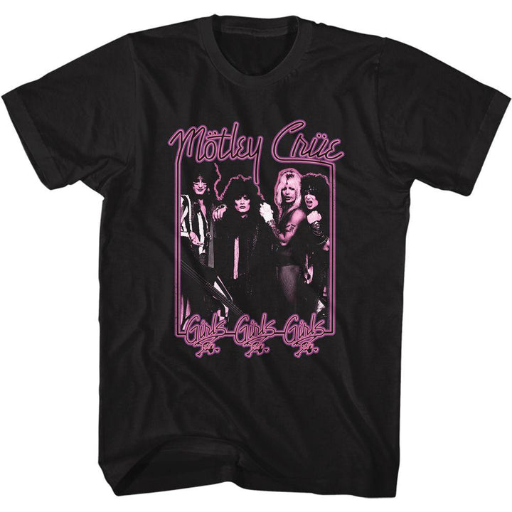 Motley Crue Girls Girls Girls Neon T-Shirt - HYPER iCONiC