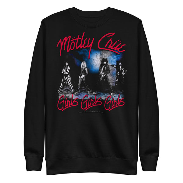 Motley Crue Girls Girls Girls Sweatshirt - HYPER iCONiC.