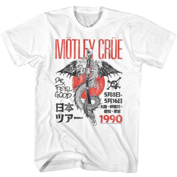 Motley Crue - JPN Tour 90 Boyfriend Tee - HYPER iCONiC.
