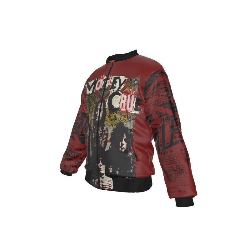 Motley Crue Men's Bomber Jacket - HYPER iCONiC.