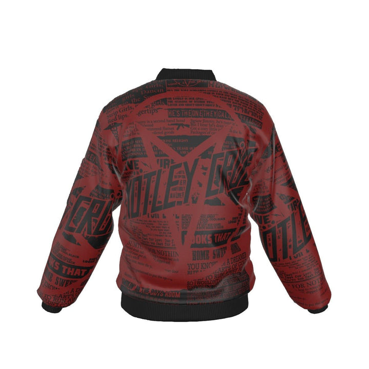 Motley Crue Men's Bomber Jacket - HYPER iCONiC.