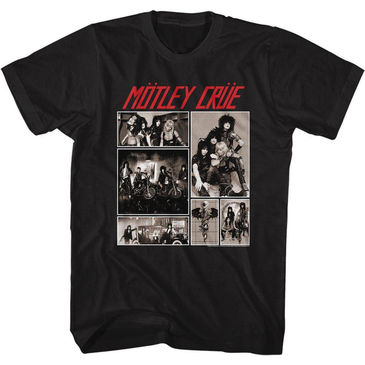 Motley Crue Motley Pics T-Shirt - HYPER iCONiC