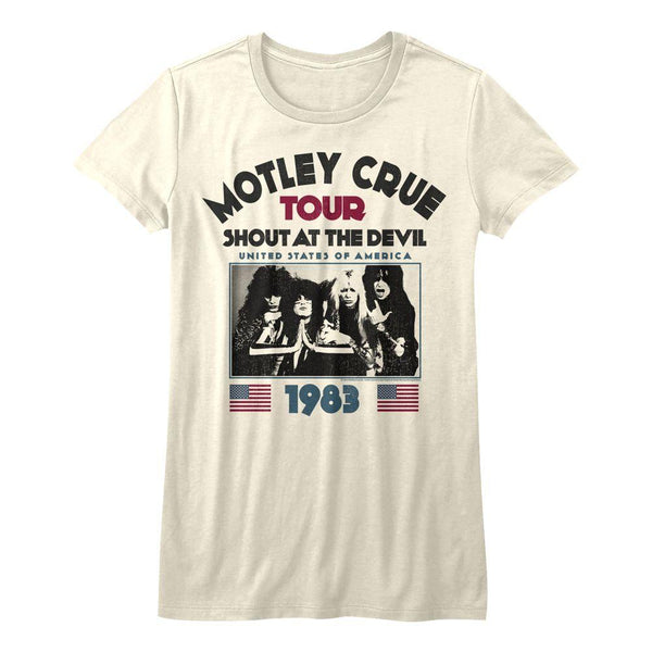 Motley Crue Satd83 Womens T-Shirt - HYPER iCONiC